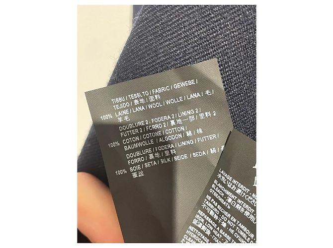 Giacca Saint Laurent blu navy T.36 - vista 7