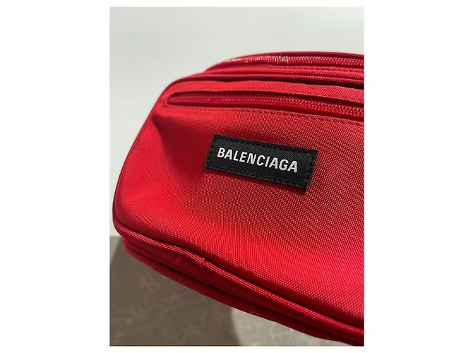 Borsa cintura Balenciaga rossa Rosso - vista 2