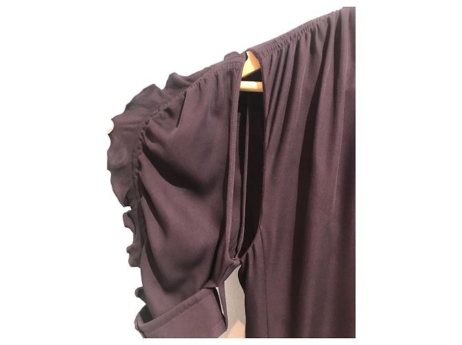 Chloé Kleid Pflaume T.36 Lila - Ansicht 4