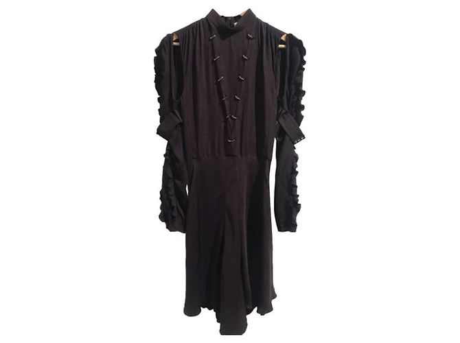 Chloé Kleid Pflaume T.36 Lila - Ansicht 6