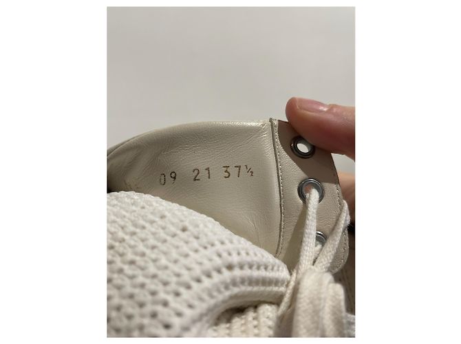 Botines Dior blancos T.37,5 - vista 10