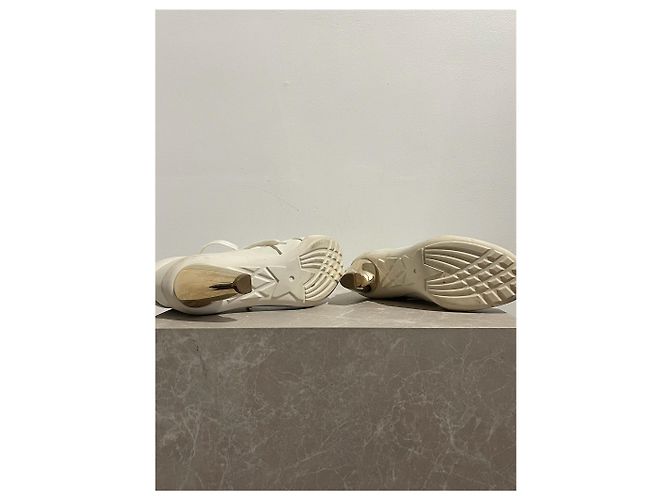 Botines Dior blancos T.37,5 - vista 9