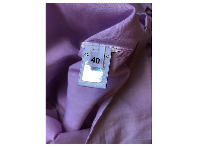 Camicia Dolce & Gabbana rose T.36 Rosa - vista 6