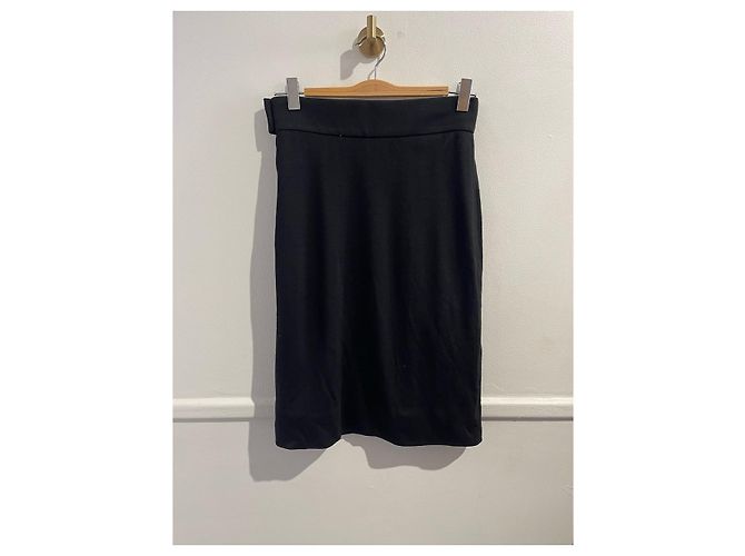 Falda Lanvin negra T.42 Negro - vista 2