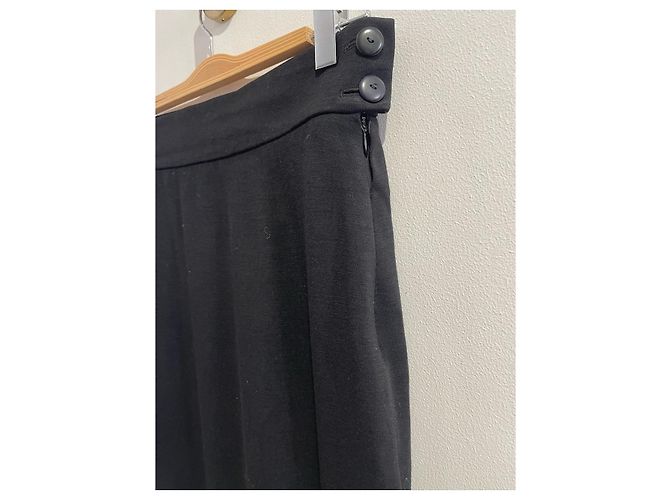 Falda Lanvin negra T.42 Negro - vista 3