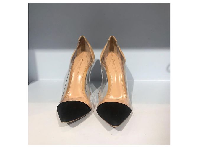 Décolleté Gianvito Rossi plexi T.35,5 Nero - vista 3