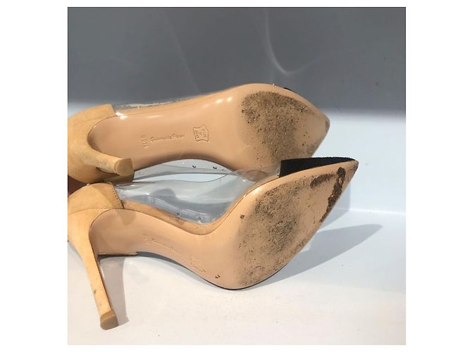 Décolleté Gianvito Rossi plexi T.35,5 Nero - vista 5