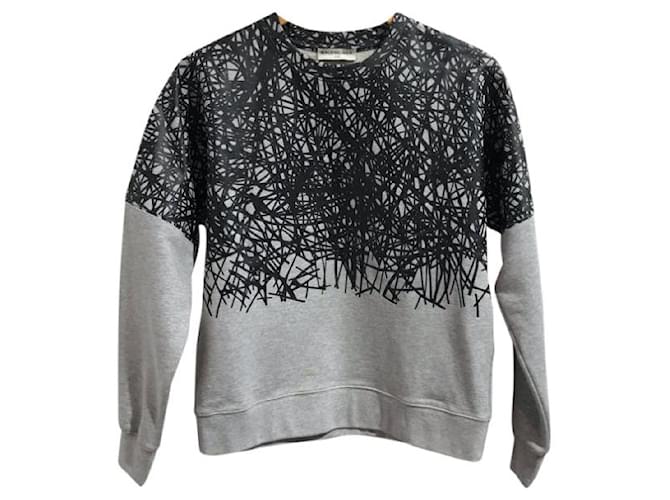 Sweatshirt Balenciaga grau T.S - Ansicht 6