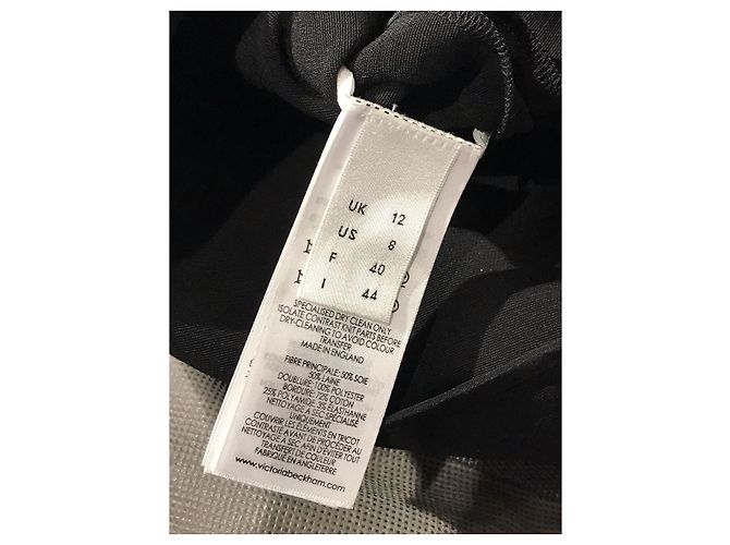 Victoria Beckham Kleid schwarz T.40 - Ansicht 5