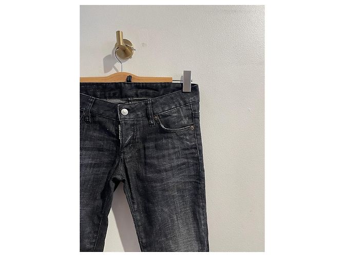 Dsquared2 Jeans Dsquared nero T.36 - vista 2