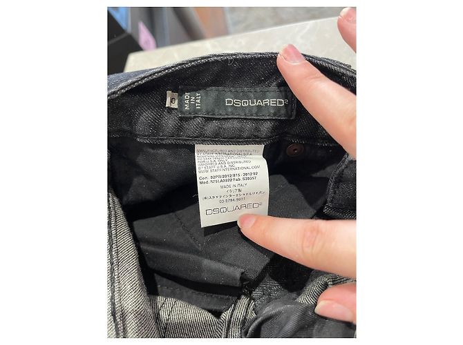 Dsquared2 Jeans Dsquared nero T.36 - vista 8