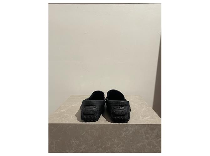 Mocassini Dior neri T.39 Nero - vista 4