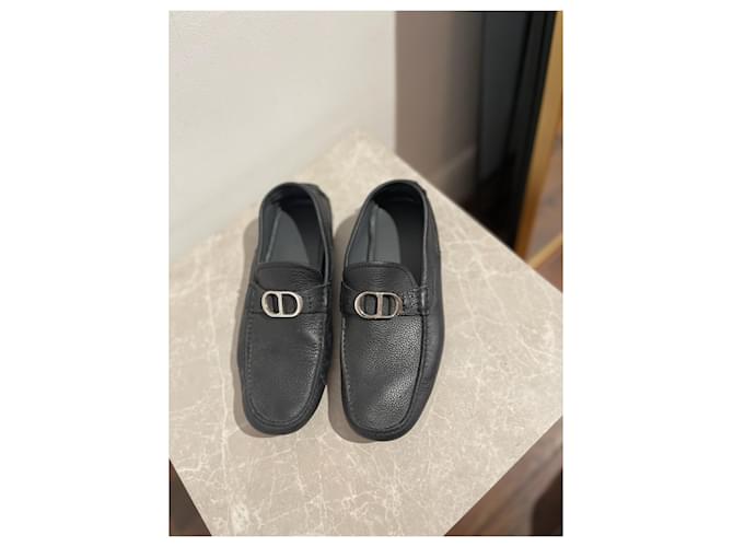 Mocassini Dior neri T.39 Nero - vista 5