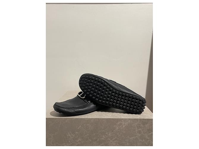 Mocassini Dior neri T.39 Nero - vista 6