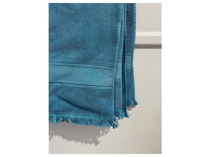 Toalla de playa Hermès NUEVA Azul - vista 8