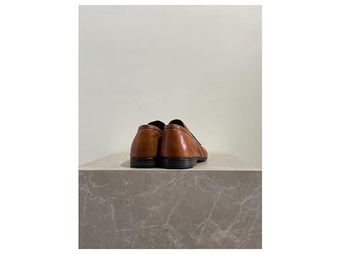 Mocassini Berluti camel T.45 Cammello - vista 4