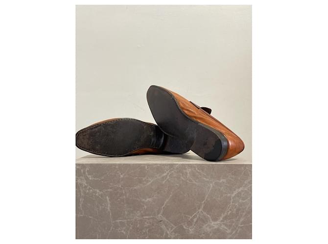 Mocassini Berluti camel T.45 Cammello - vista 5