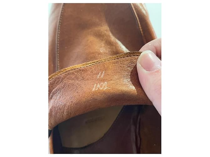Mocassini Berluti camel T.45 Cammello - vista 8