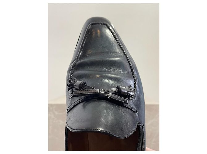 Mocassins Berluti verdi T.45 Verde - vista 6