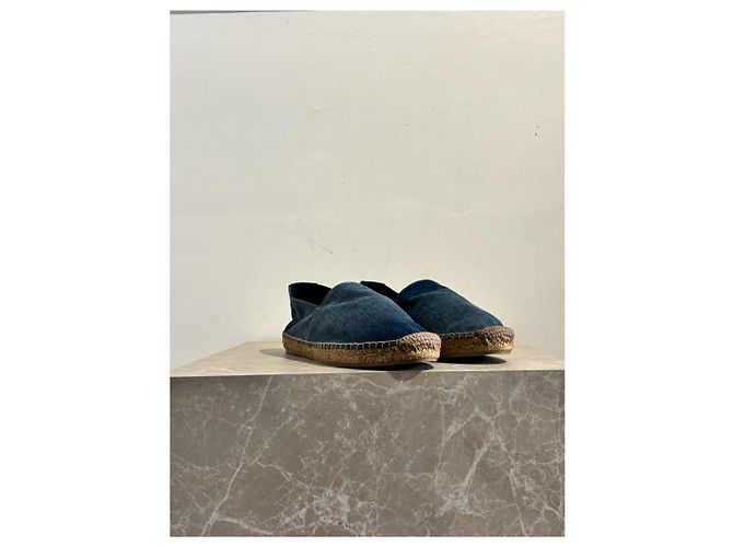 Espadrilles Saint Laurent T.42 NUOVE Blu - vista 2