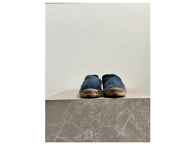 Espadrilles Saint Laurent T.42 NUOVE Blu - vista 3
