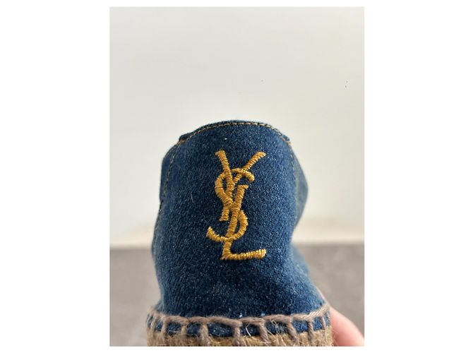Espadrilles Saint Laurent T.42 NUOVE Blu - vista 6