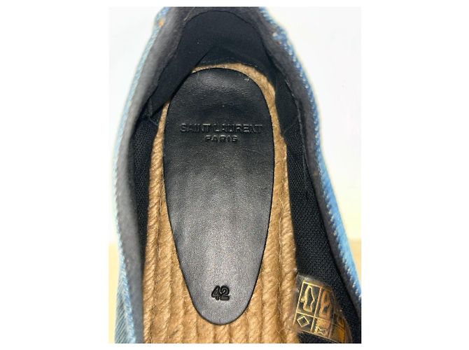 Espadrilles Saint Laurent T.42 NUOVE Blu - vista 8