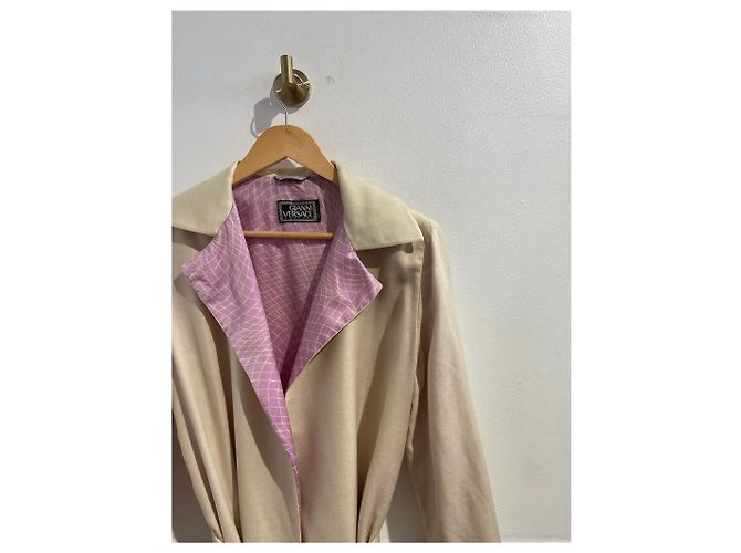 Jacke Gianni Versace beige T.36 - Ansicht 2