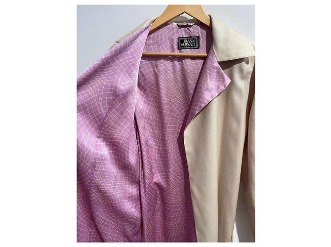 Jacke Gianni Versace beige T.36 - Ansicht 5