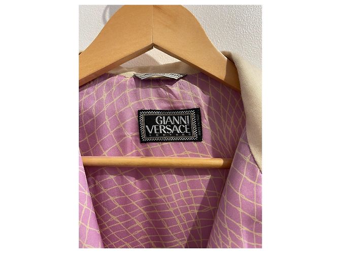Jacke Gianni Versace beige T.36 - Ansicht 6