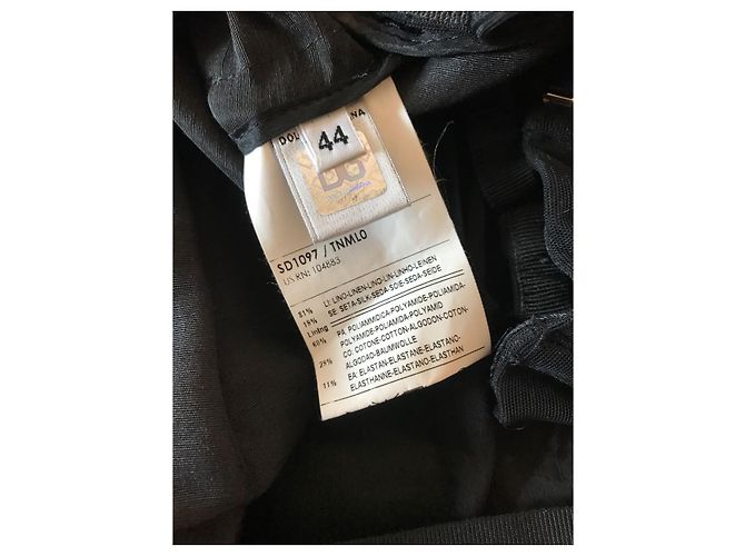 Kleid Dolce & Gabbana schwarz T.40 - Ansicht 5