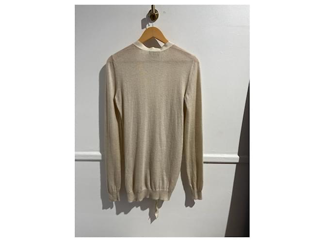 Chaleco Lanvin beige T.S - vista 4