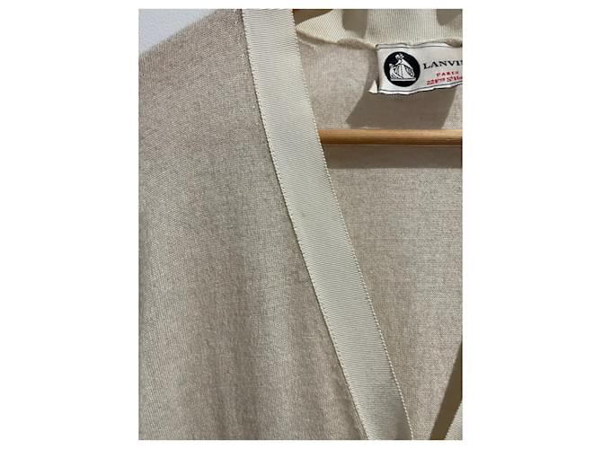 Chaleco Lanvin beige T.S - vista 8