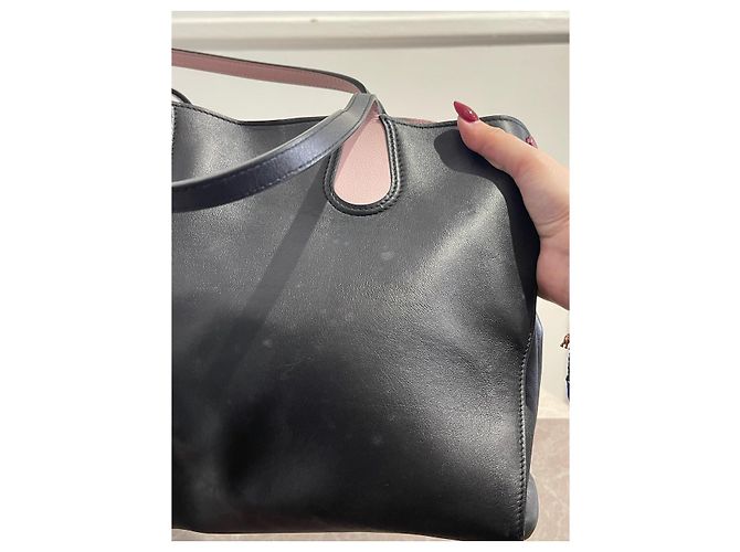 Borsa a mano Dior Addict in pelle nera Nero - vista 10