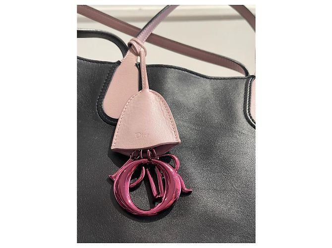 Borsa a mano Dior Addict in pelle nera Nero - vista 6