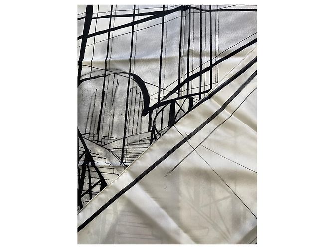 Pañuelo Chanel 31 rue Cambon Blanco - vista 7