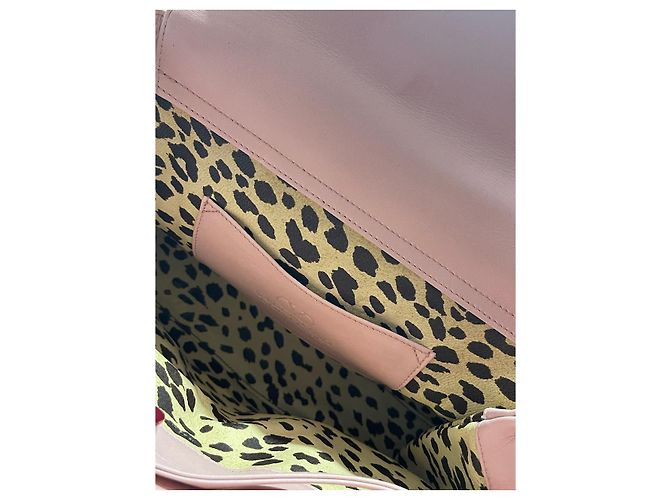 Valentino Garavani Borsa Valentino Rose Tweed Rosa - vista 8