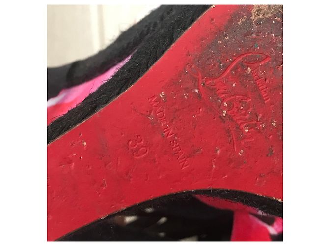 Sandali Christian Louboutin T.39 Rosa - vista 6