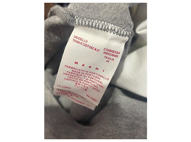 Camiseta Marni gris T.36 - vista 7