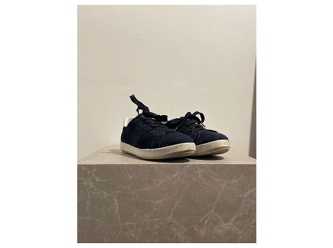 Sneakers Prada blu scuro T.41,5 - vista 2