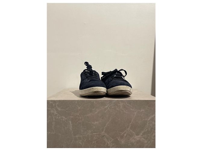 Sneakers Prada blu scuro T.41,5 - vista 3