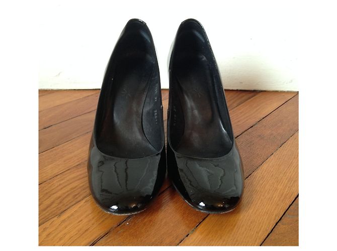 Décolleté Isabel Marant vernice neri T.37 Nero - vista 2