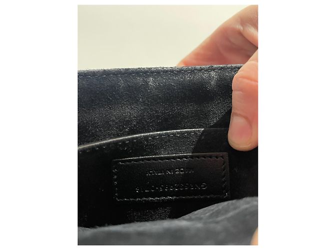 Borsa Saint Laurent nera Betty Satchel Nero - vista 11