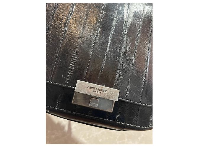 Borsa Saint Laurent nera Betty Satchel Nero - vista 2
