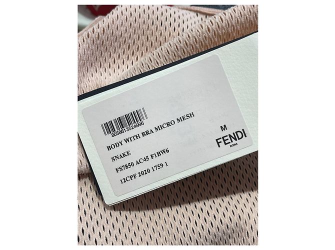 Sujetador y body Fendi T.M Nuevo Rosa - vista 6