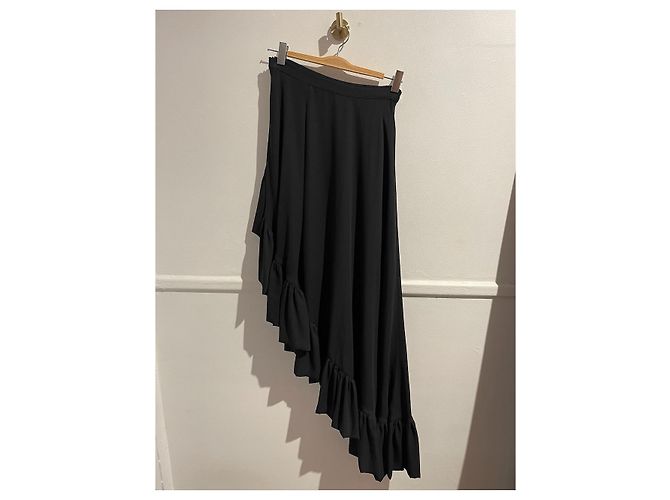 Autre Marque Falda Loubarok negra T.36 Negro - vista 2