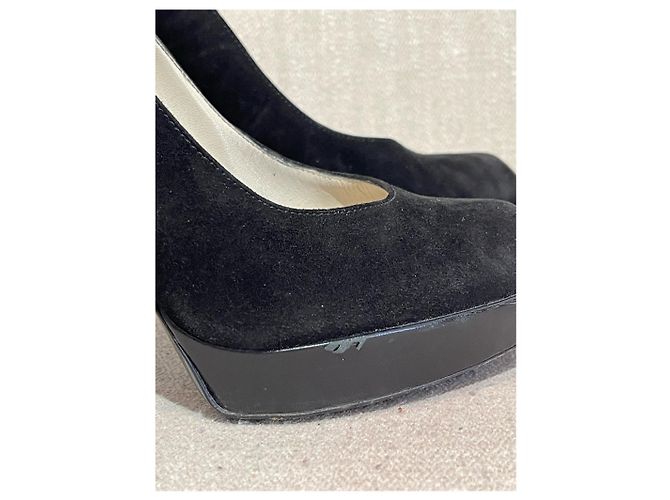 Décolleté Yves Saint Laurent neri T.35 Nero - vista 4