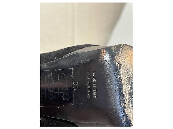 Décolleté Yves Saint Laurent neri T.35 Nero - vista 7