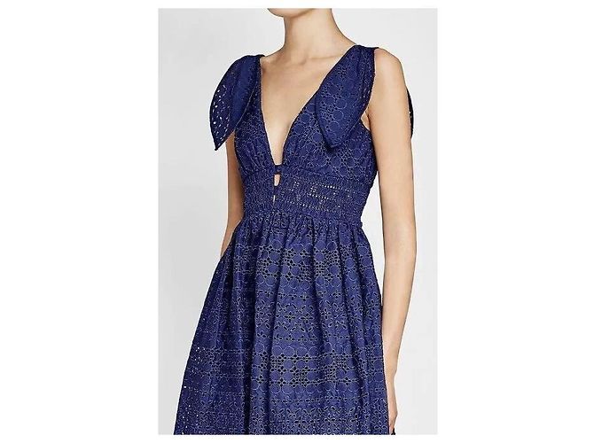 Kleid Self Portrait blau T.36 - Ansicht 2