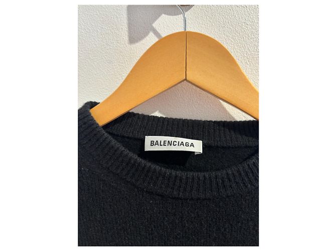 Pull Balenciaga preto T.S - vista 6